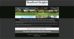 Desktop Screenshot of bradfordheightshealth.com