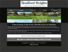 Tablet Screenshot of bradfordheightshealth.com